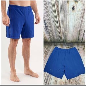 Lululemon Run Response Shorts Sapphire Blue